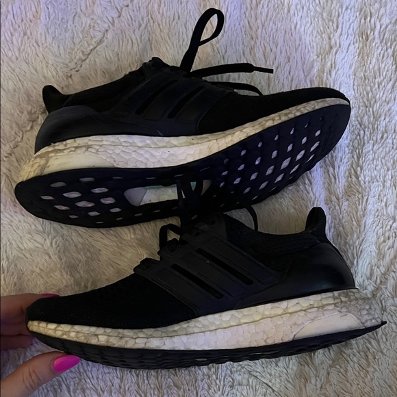 Adidas Kids Black Sneakers - Picture 3 of 5